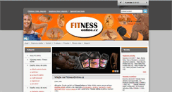 Desktop Screenshot of fitnessonline.cz